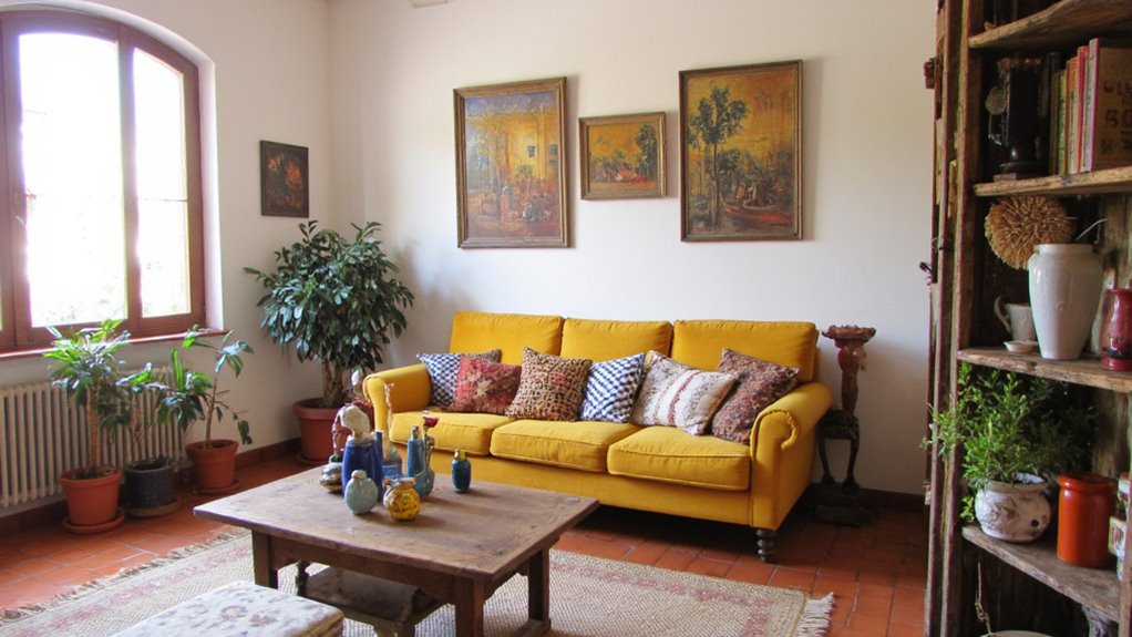 italian art enhances home