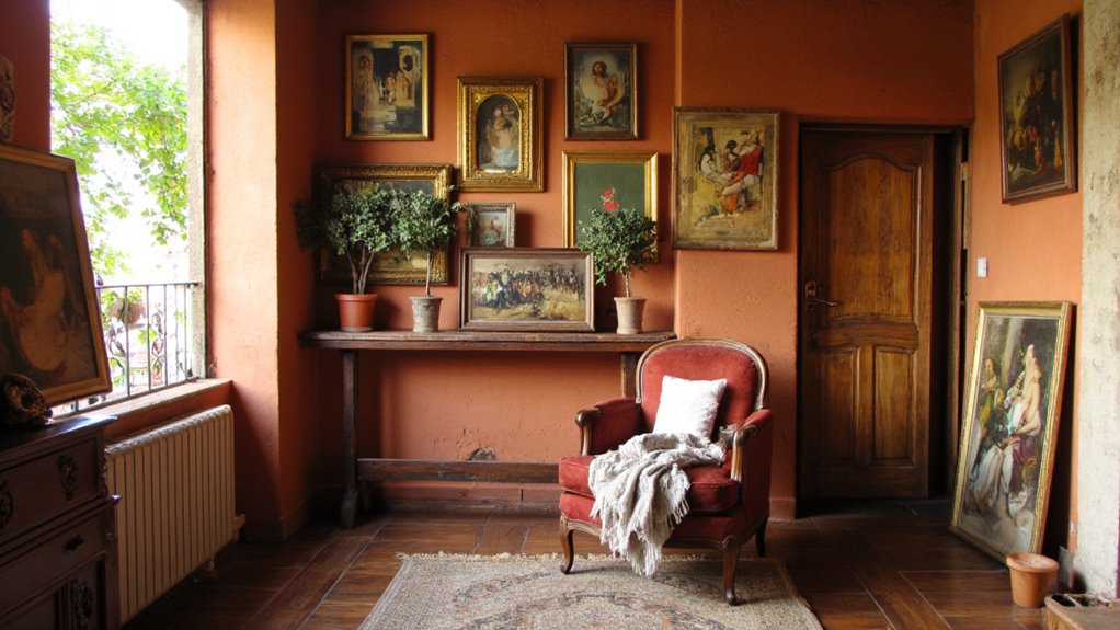 italian art gallery wall