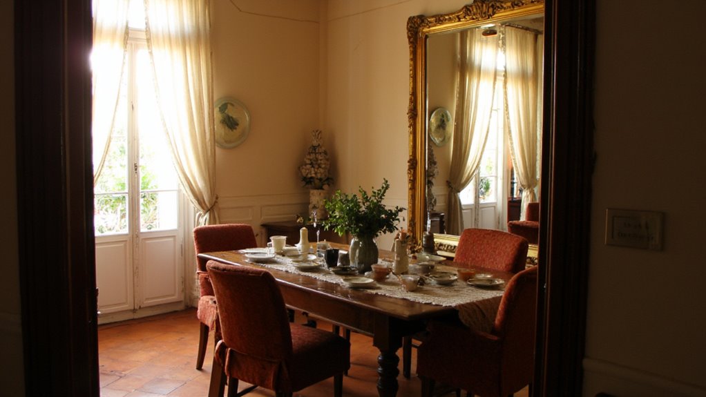 large mirror for elegance