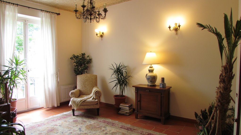 layered lighting for ambiance