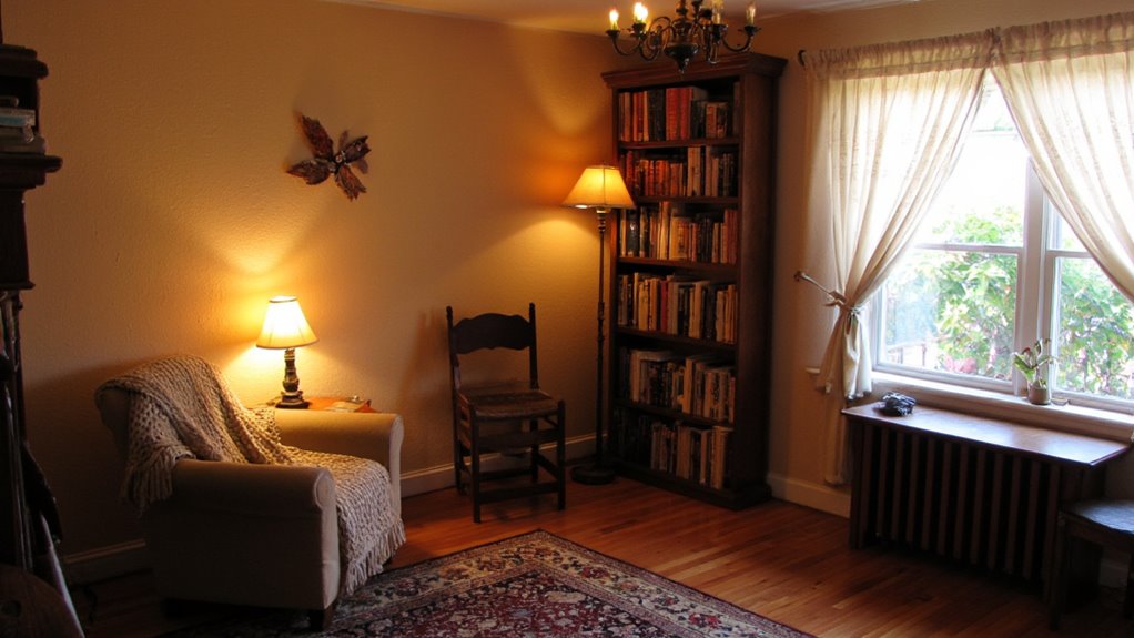 layered lighting for coziness