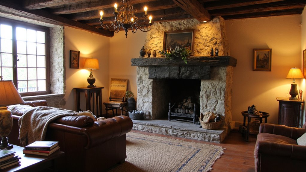 layered lighting for coziness