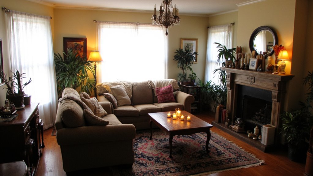 layered lighting for coziness