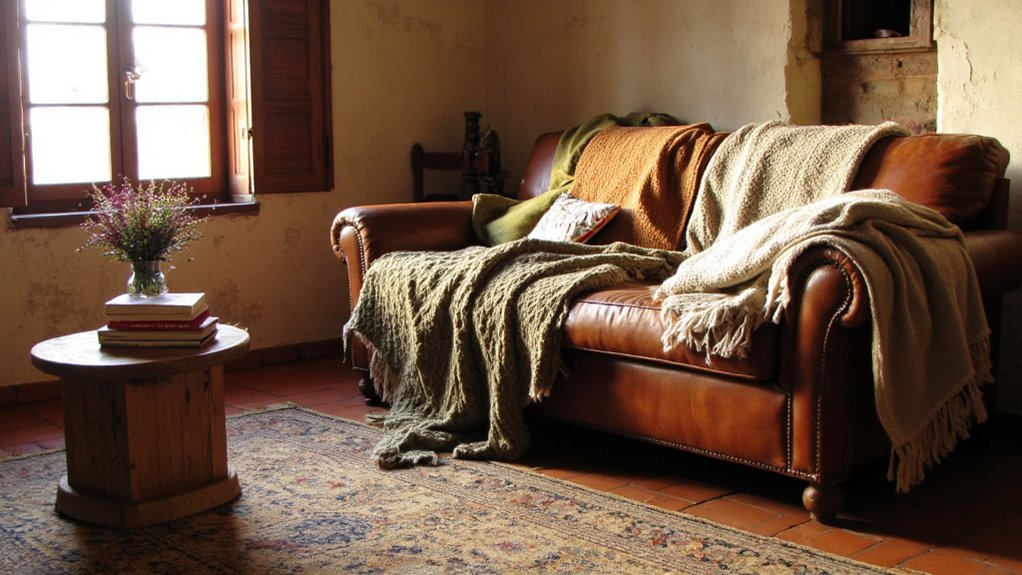 layered textures for warmth