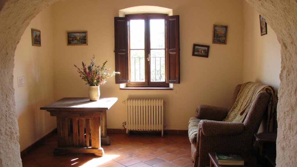 local artwork enhances interiors