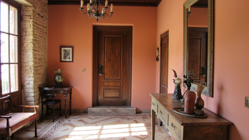 luxurious italian foyer colors