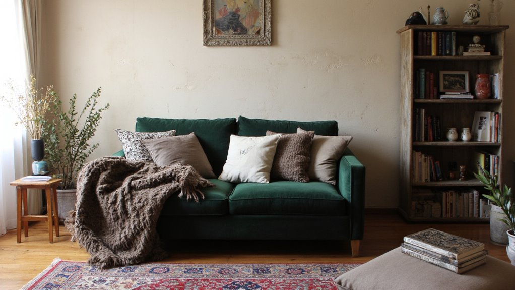 luxurious layered fabric interiors