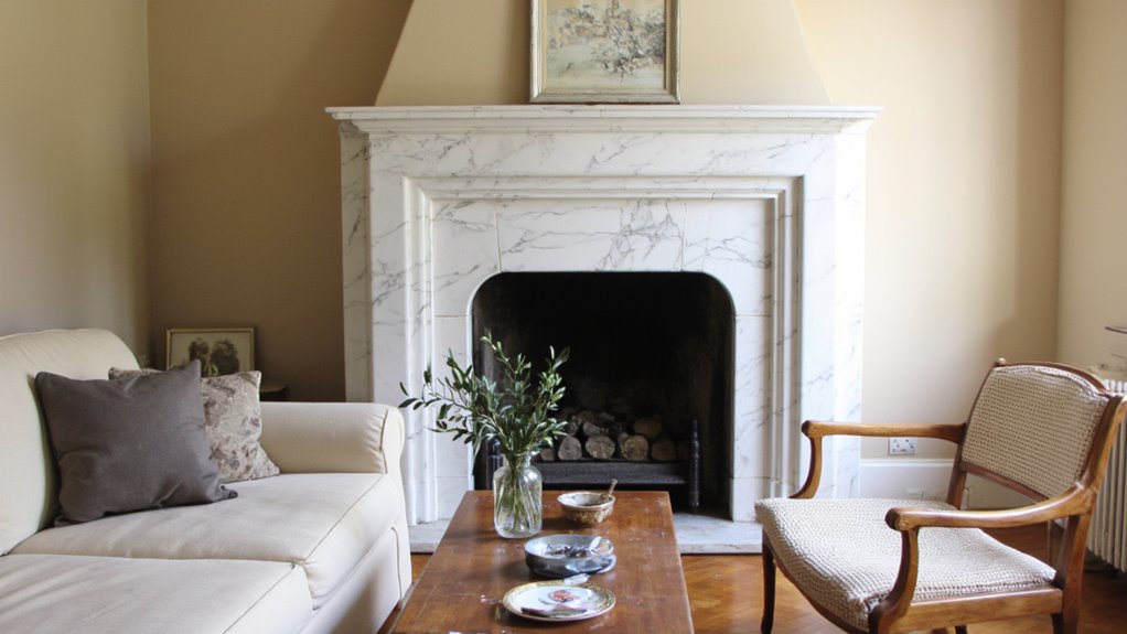 marble accents elevate interiors