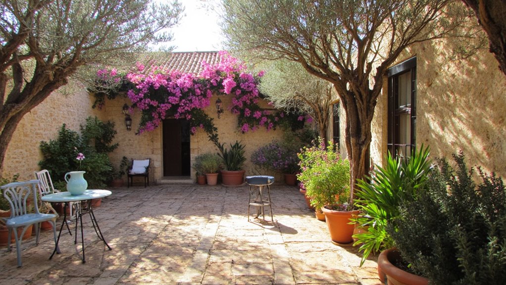 mediterranean outdoor retreat vibes