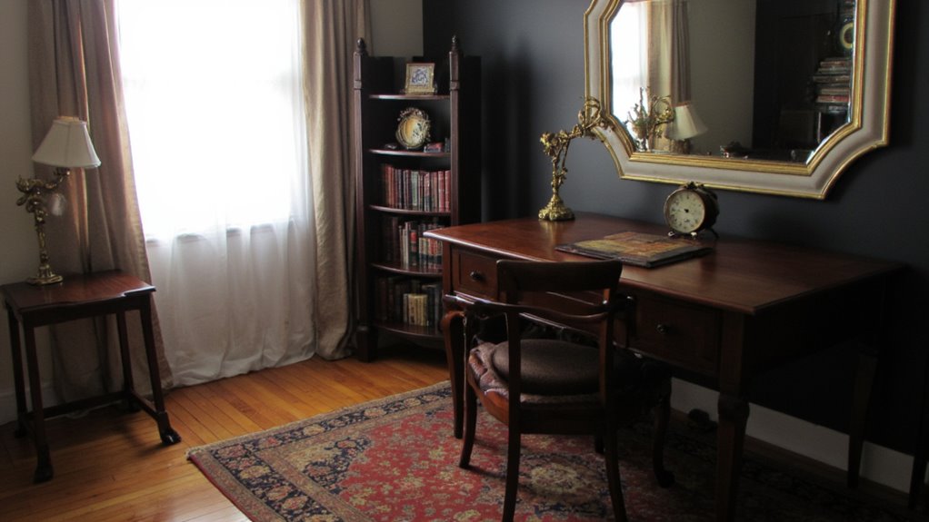 metallic accents for elegance