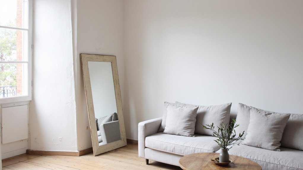 mirrors enhance perceived space