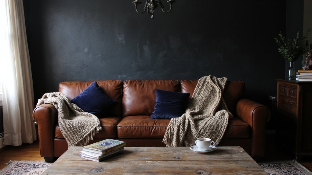 mix soft fabrics and leather