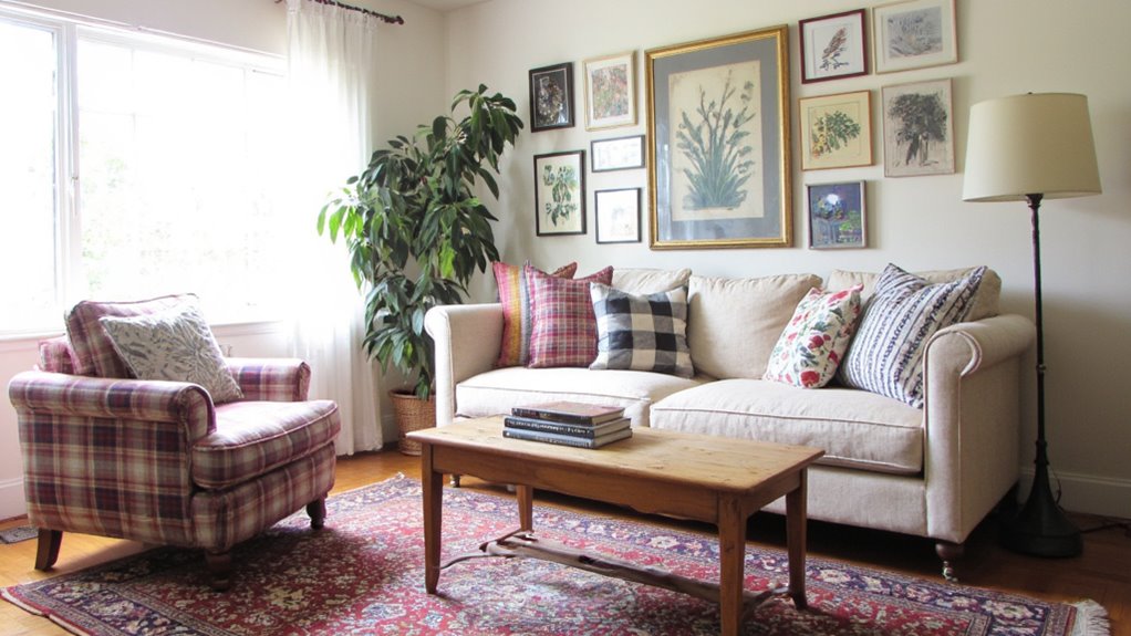 mixing patterns with textures