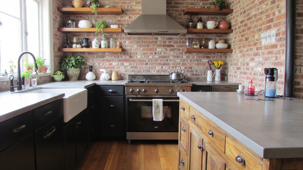 modern traditional cabinet fusion