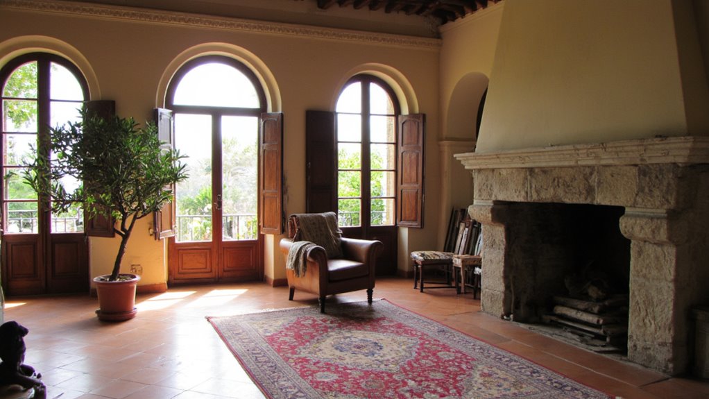 natural light through windows