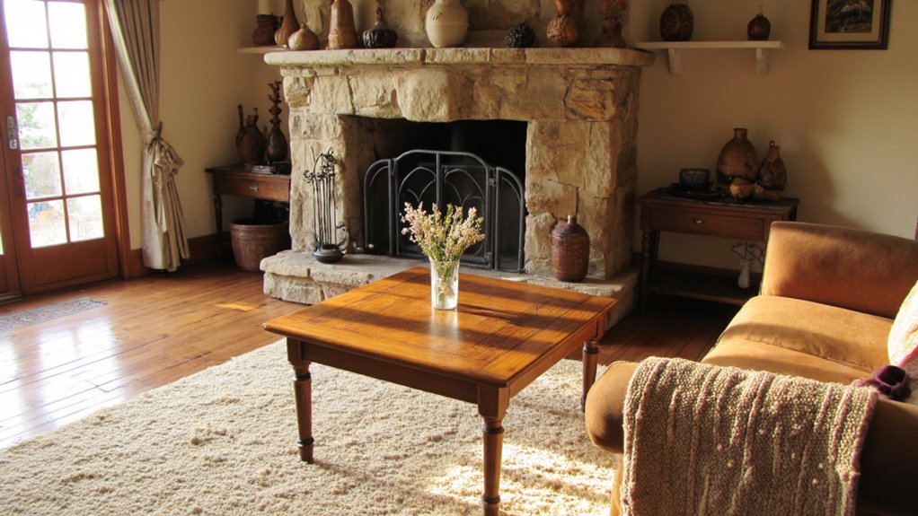 natural materials create coziness