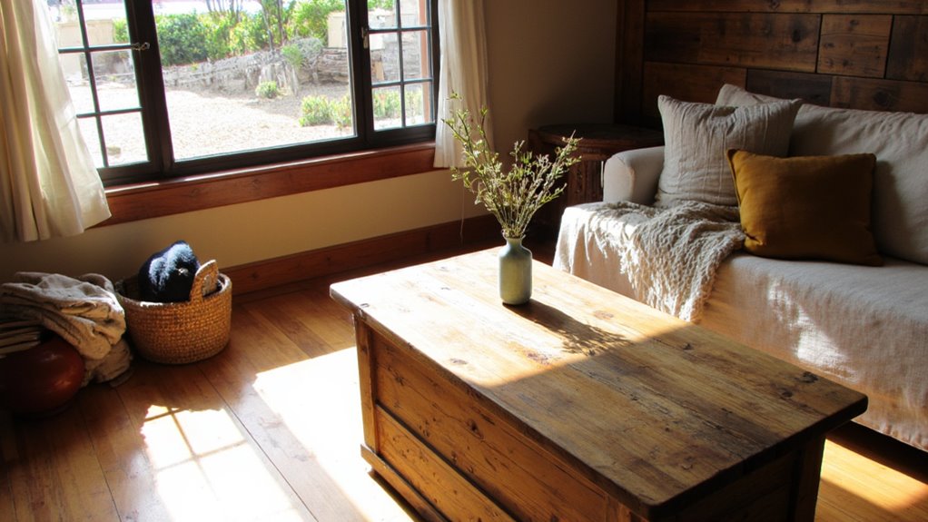 natural materials create warmth