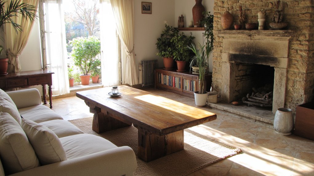 natural materials enhance warmth