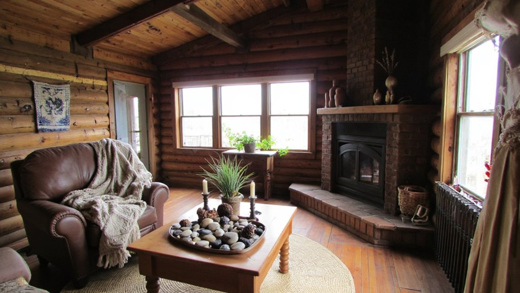 natural materials enhance warmth