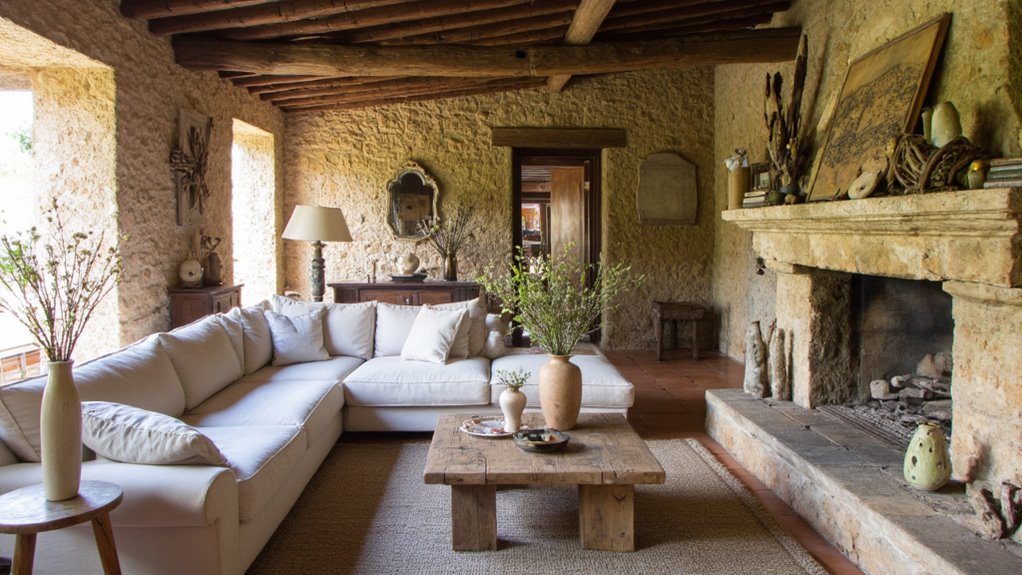 natural materials for authenticity