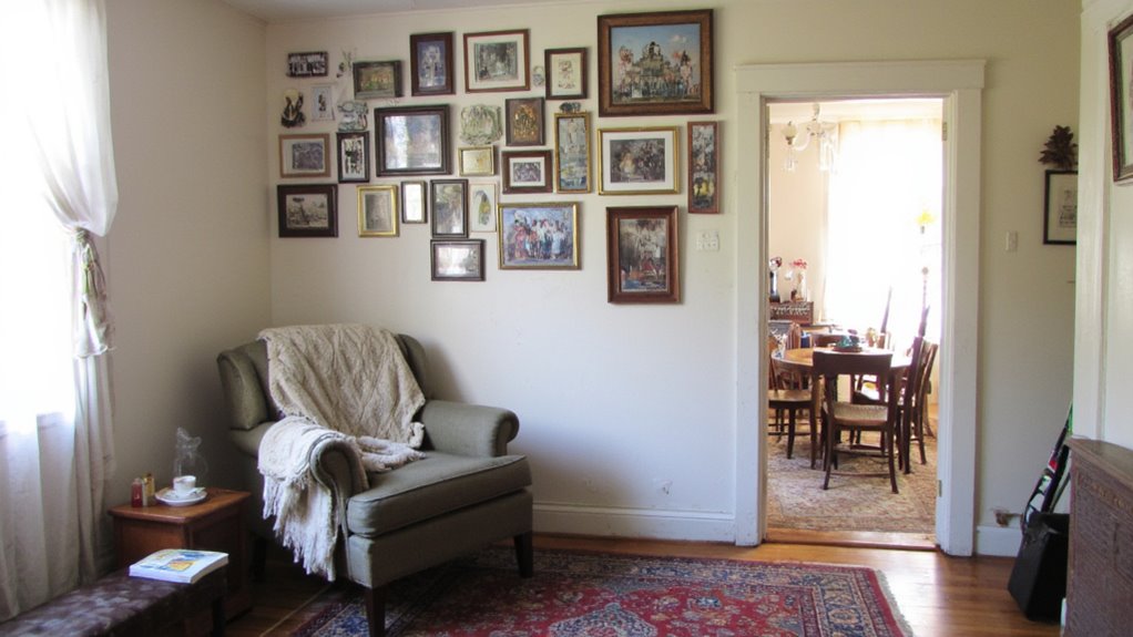 personalized memory gallery wall