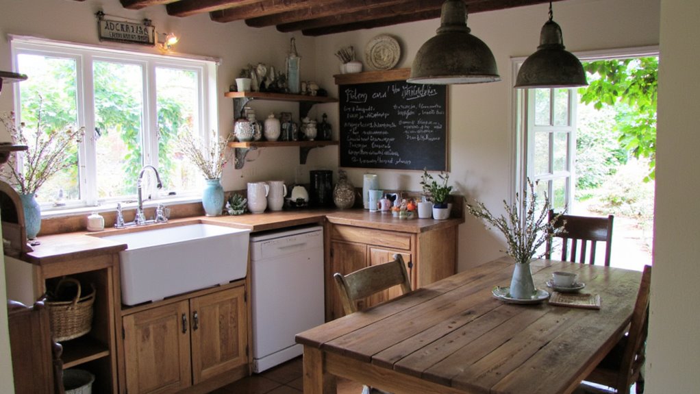 personalized rustic kitchen decor