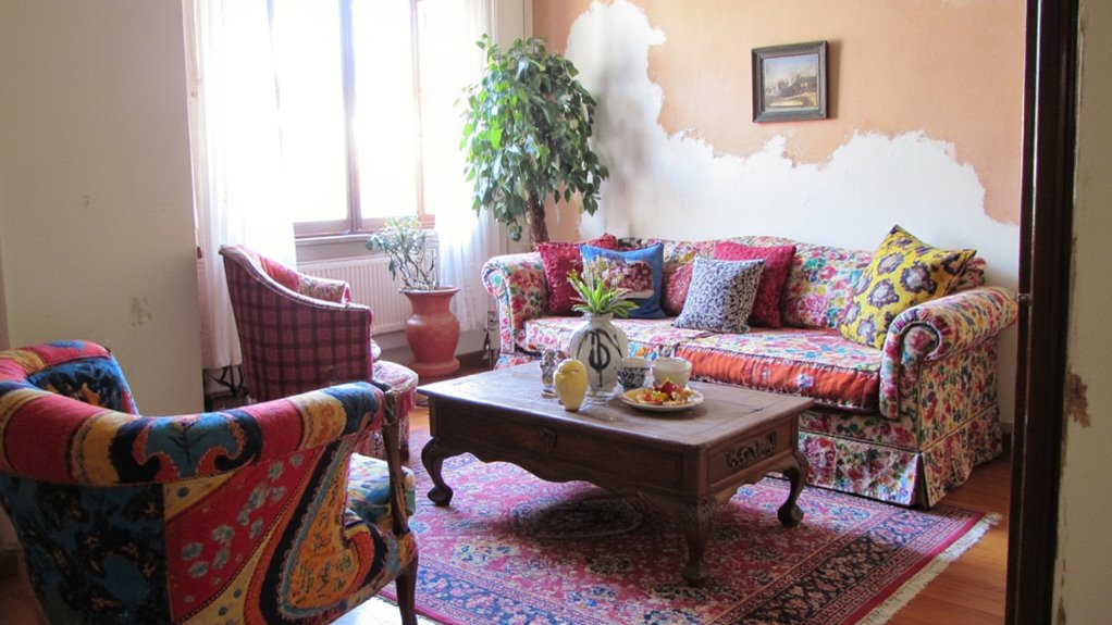 playful pattern mixing tips