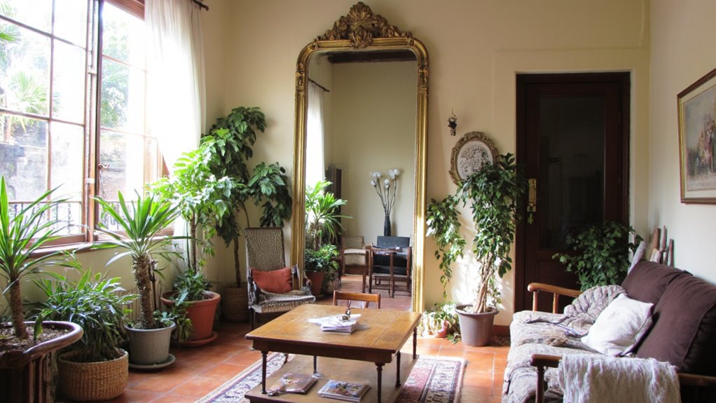 reflective design enhances ambiance