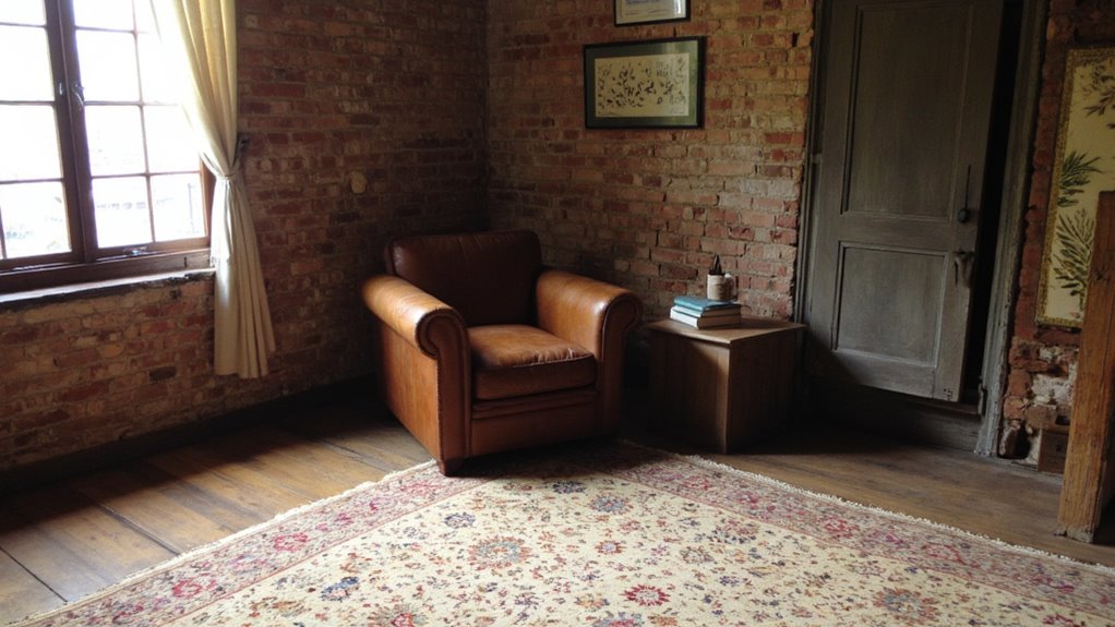 rugs define cozy spaces