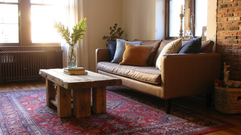 rugs define cozy spaces