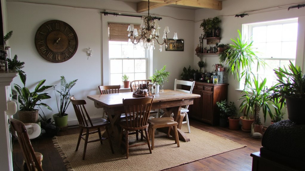 rustic art enhances warmth