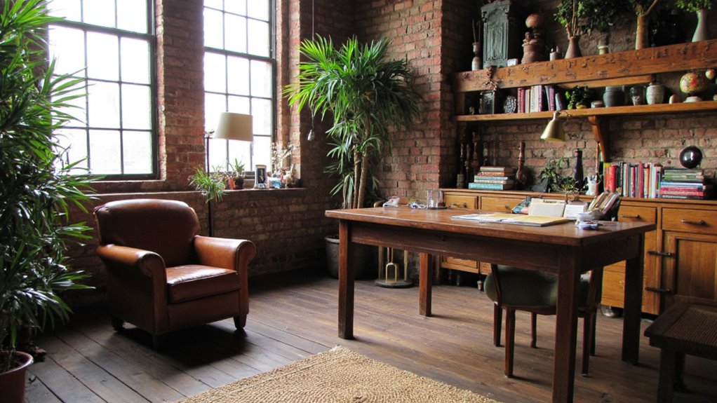 rustic charm enhances productivity