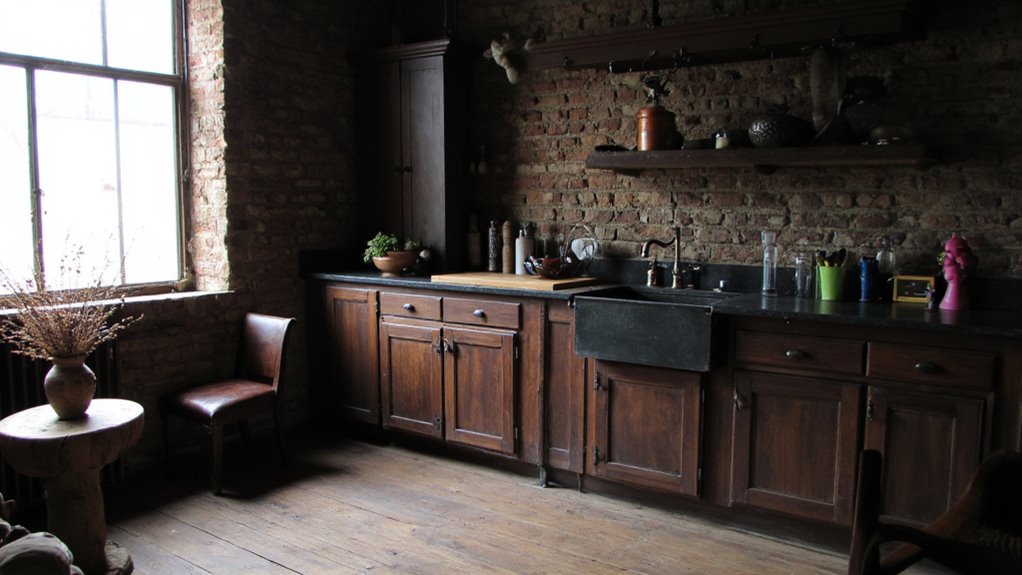 rustic charm in darkness