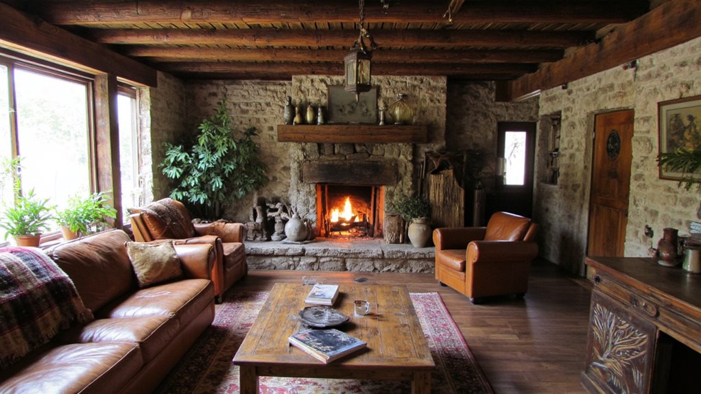 rustic cozy interior design