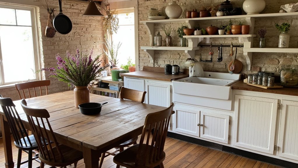 rustic farmhouse kitchen design