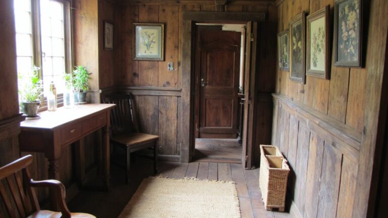 rustic hallway design inspiration