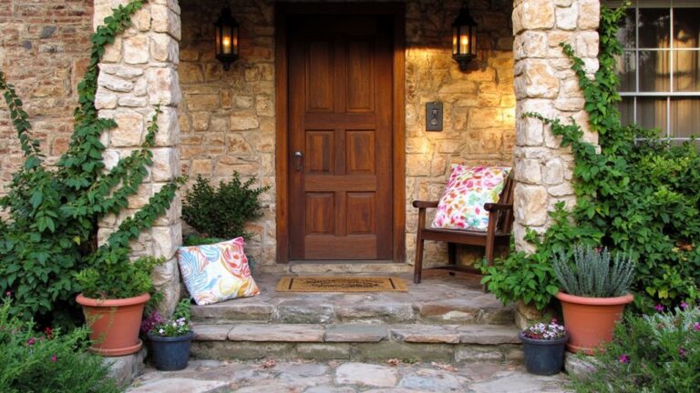 rustic home entrance decor