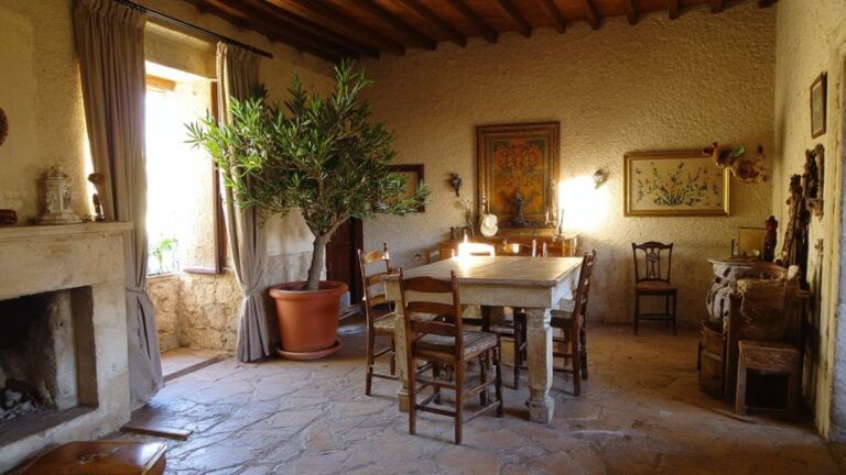 rustic italian villa design