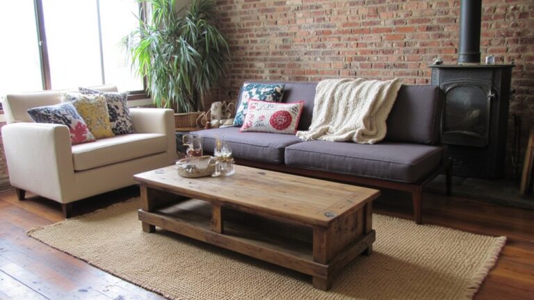 rustic modern living room designs