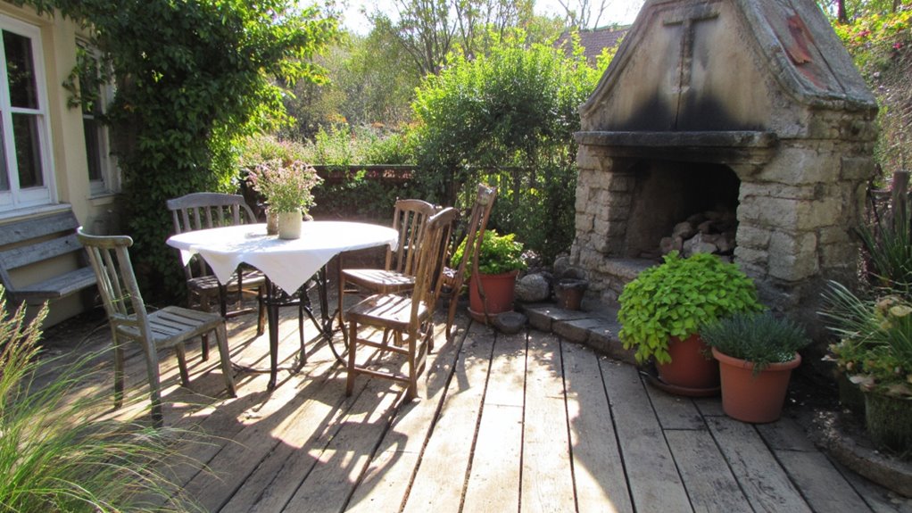 rustic outdoor living enhancements