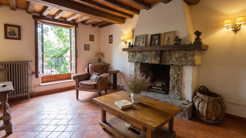 rustic warmth and authenticity