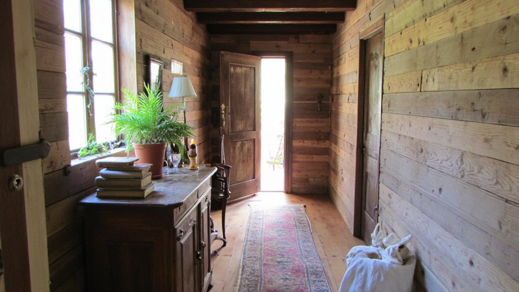 rustic warmth and charm