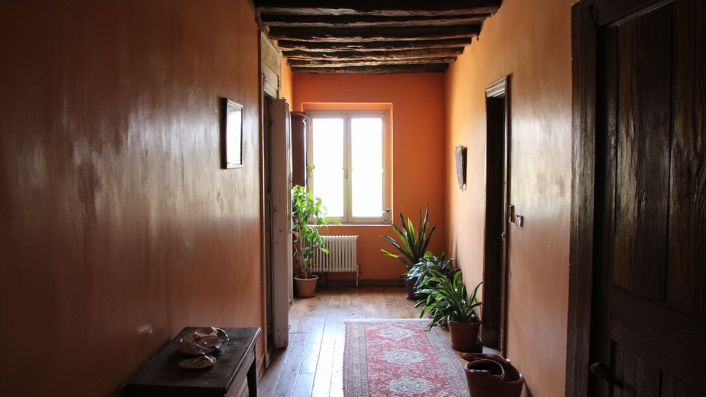 rustic wood beam elegance