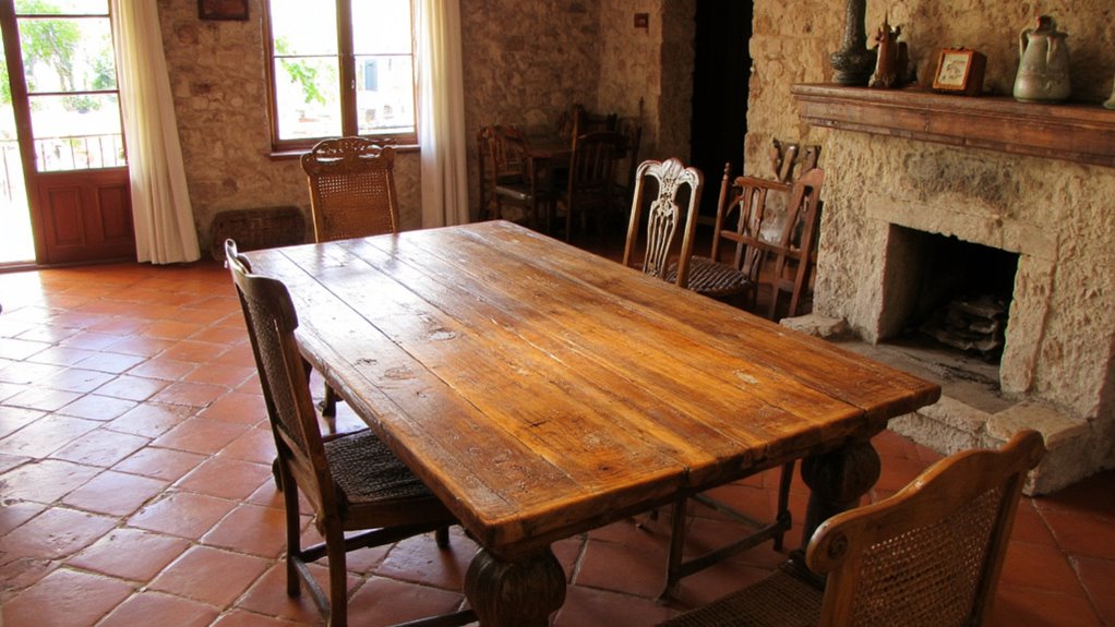 rustic wood furniture longevity