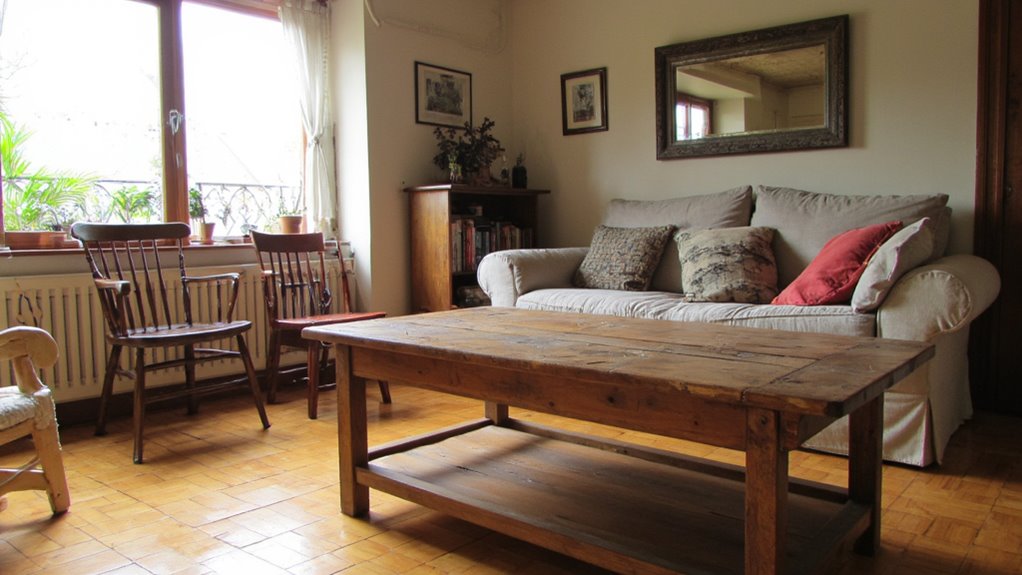 rustic wooden furniture charm