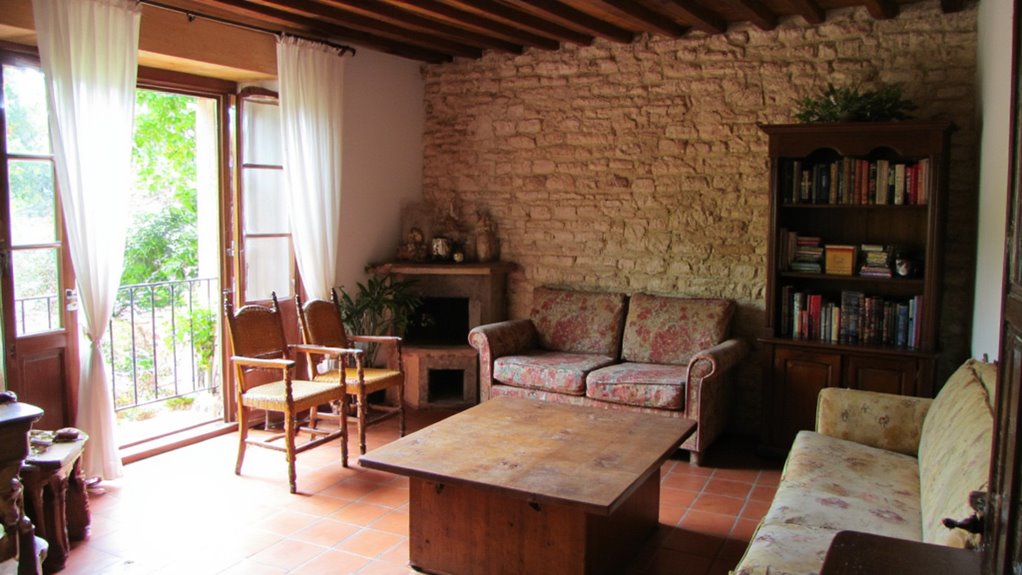 rustic wooden furniture charm