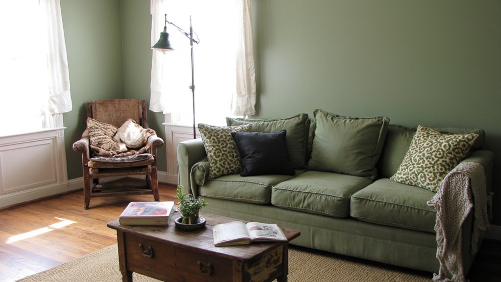 sage green adds elegance