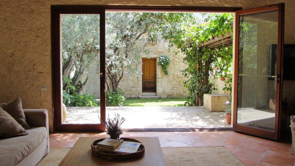 seamless indoor outdoor connection