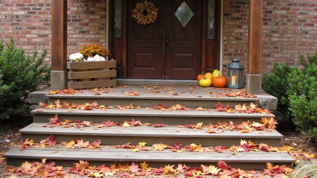 seasonal mason jar displays