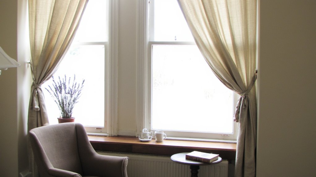 serene ambiance through layering